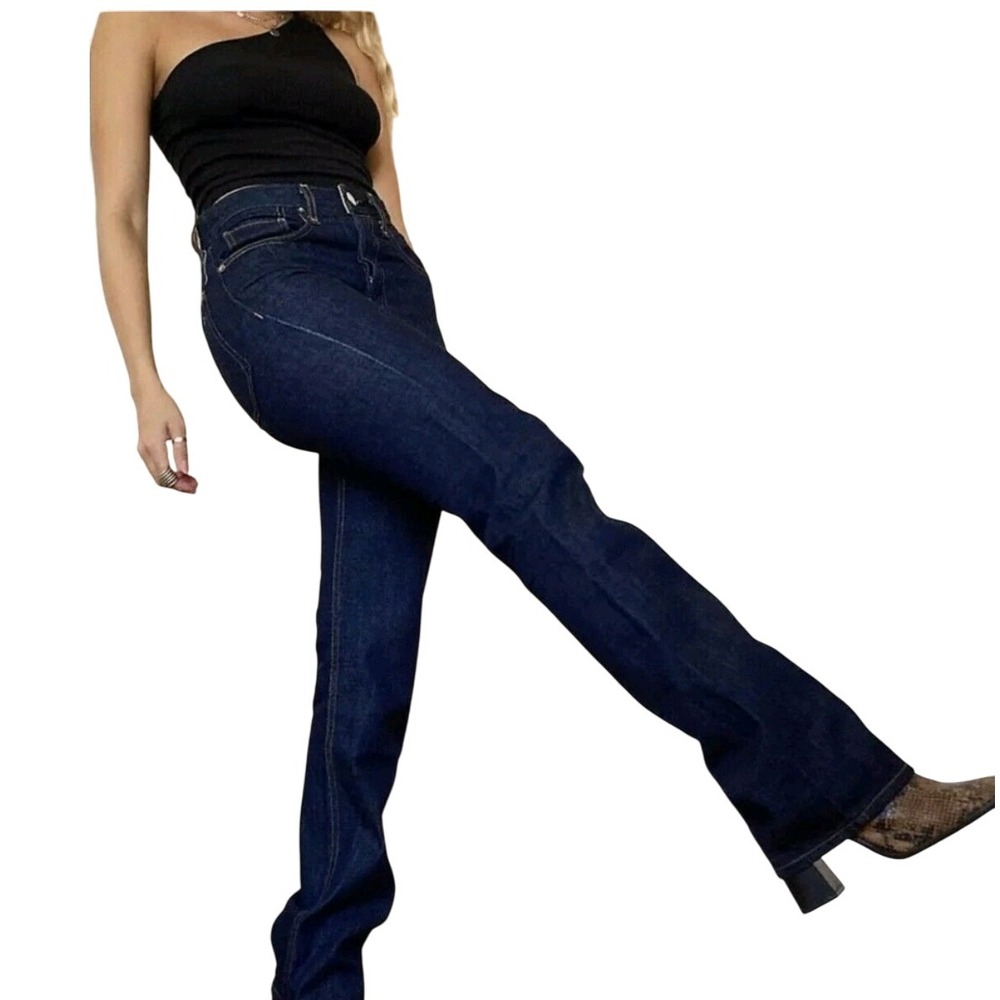 rag & bone Dark Blue Flare Jeans